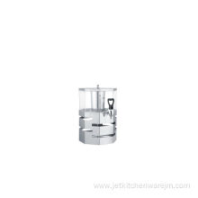 Stainless Steel Stacked Octagonal Juice Dispenser